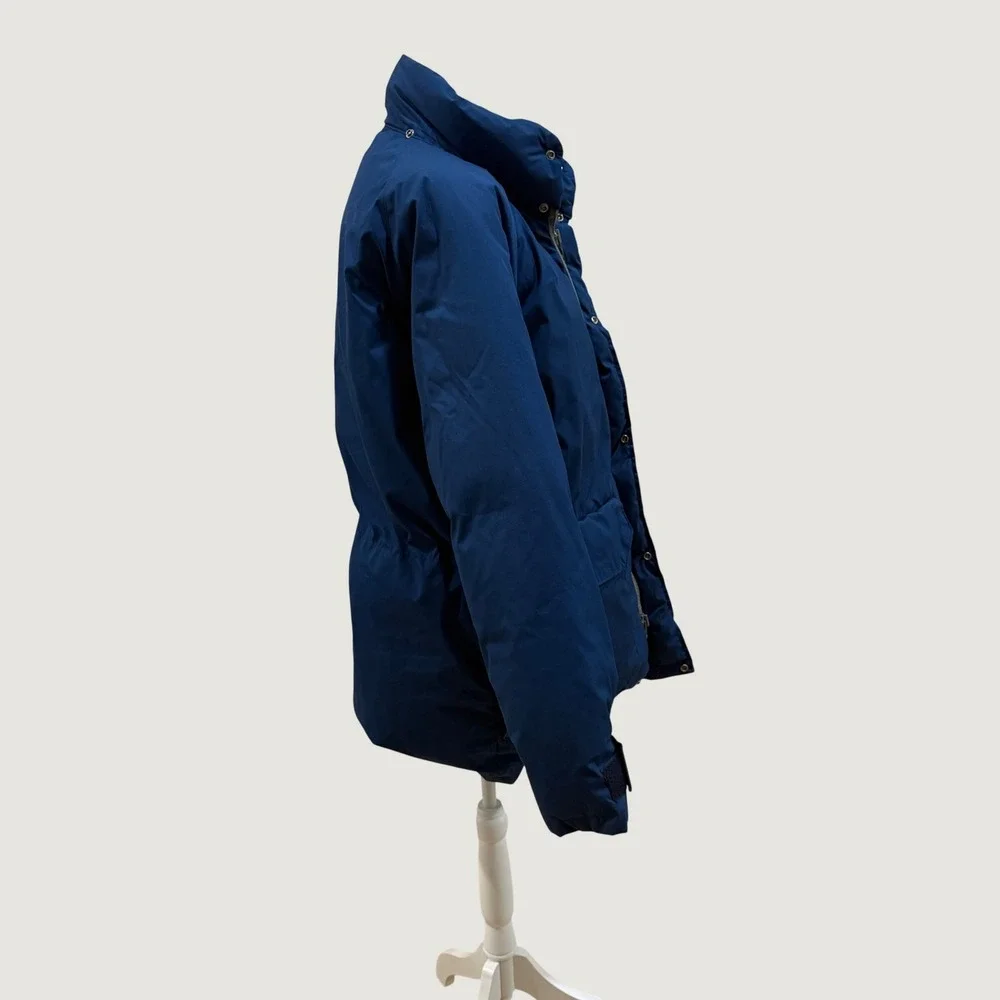 The North Face Vintage Puffer Parka Jacket Blue Mens Large Gorpcore Quilted USA